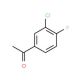 3′-Chloro-4′-fluoroacetophenone (CAS 2923-66-2) - chemical structure image