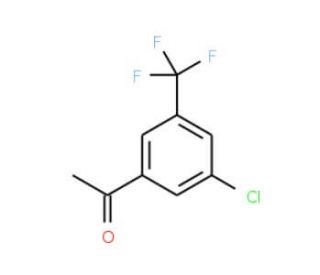 3&prime;-Chloro-5&prime;-(trifluoromethyl)acetophenone (CAS 886497-11-6) - chemical structure image