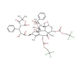 3&prime;-De-tert-butoxycarbonylamino-3&prime;-[3-(5,5-dimethyl-2,4-dioxo-1,3-oxazolidinyl)]-7,10-O-bis{[(2,2,2-trichloroethyl)oxy]carbony