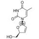 3′-Deoxy-2′,3′-didehydrothymidine (CAS 3056-17-5) - chemical structure image