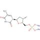 3′-Deoxy-3′-fluorothymidine-5′-monophosphate Disodium Salt - chemical structure image