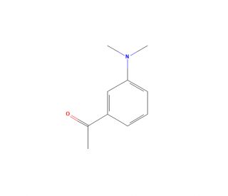 3&prime;-Dimethylaminoacetophenone (CAS 18992-80-8) - chemical structure image