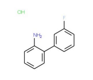 3&prime;-Fluoro-[1,1&prime;-biphenyl]-2-amine hydrochloride (CAS 139769-18-9) - chemical structure image