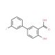 3′-Fluoro-4-hydroxy-[1,1′-biphenyl]-3-carboxylic acid - chemical structure image