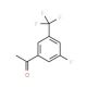 3′-Fluoro-5′-(trifluoromethyl)acetophenone (CAS 202664-54-8) - chemical structure image