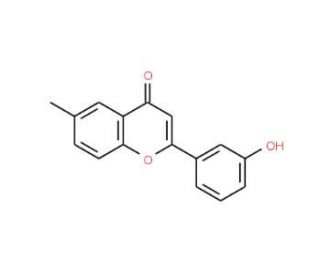 3&prime;-Hydroxy-6-methylflavone (CAS 468060-75-5) - chemical structure image