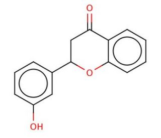 3&prime;-Hydroxyflavanone (CAS 1621-55-2) - chemical structure image