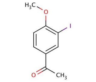 3&prime;-Iodo-4&prime;-methoxyacetophenone (CAS 79324-77-9) - chemical structure image