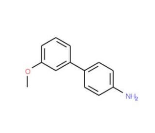 3&prime;-Methoxy-biphenyl-4-ylamine (CAS 207287-79-4) - chemical structure image