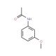 3′-Methoxyacetanilide (CAS 588-16-9) - chemical structure image