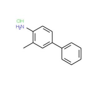 3&prime;-Methyl-[1,1&prime;-biphenyl]-4-amine hydrochloride (CAS 3419-49-6) - chemical structure image