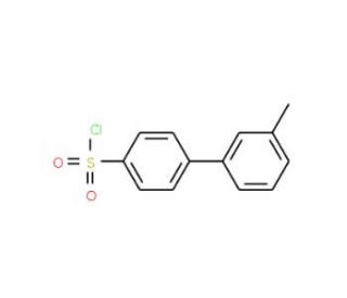3&prime;-Methyl-biphenyl-4-sulfonyl chloride (CAS 186551-47-3) - chemical structure image