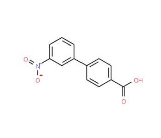 3&prime;-Nitro[1,1&prime;-biphenyl]-4-carboxylic acid (CAS 5737-85-9) - chemical structure image