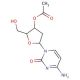 3′-O-Acetyl-2′-deoxycytidine (CAS 72560-69-1) - chemical structure image