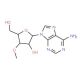 3′-O-Methyladenosine (CAS 10300-22-8) - chemical structure image