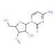 3′-O-Methylcytidine (CAS 20594-00-7) - chemical structure image
