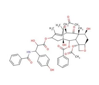 3&prime;-p-Hydroxy Paclitaxel (CAS 132160-32-8) - chemical structure image