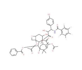 3&prime;-p-Hydroxy Paclitaxel-d5 - chemical structure image