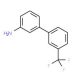 3′-Trifluoromethyl-biphenyl-3-ylamine (CAS 400749-02-2) - chemical structure image