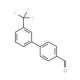 3′-Trifluoromethyl-biphenyl-4-carbaldehyde (CAS 100036-64-4) - chemical structure image