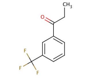 3&prime;-(Trifluoromethyl)propiophenone (CAS 1533-03-5) - chemical structure image
