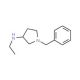 (3R)-(−)-1-Benzyl-3-(ethylamino)pyrrolidine (CAS 376591-05-8) - chemical structure image