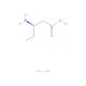 (3R)-3-Aminopentanoic acid hydrochloride (CAS 952650-02-1) - chemical structure image