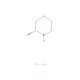 (3R)-3-Methylmorpholine hydrochloride (CAS 953780-78-4) - chemical structure image