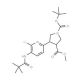 (3R,4R)-1-tert-Butyl 3-methyl 4-(6-chloro-5-pivalamidopyridin-2-yl)pyrrolidine-1,3-dicarboxylate - chemical structure image