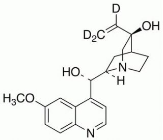 (3S)-3-Hydroxy Quinidine-vinyl-d3 - chemical structure image