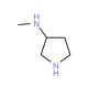 (3S)-(−)-3-(Methylamino)pyrrolidine (CAS 139015-32-0) - chemical structure image