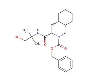 (3S,4aS,8aS)-2-Carbobenzyloxy-decahydro-N-(2-hydroxy-1,1-dimethylethyl)-3-isoquinolinecarboxamide (CAS 213135-53-6) - chemica