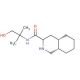 (3S,4aS,8aS)-Decahydro-N-(2-hydroxy-1,1-dimethylethyl)-3-isoquinolinecarboxamide (CAS 213135-54-7) - chemical structure image