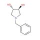 (3S,4S)-(+)-1-Benzyl-3,4-pyrrolidinediol (CAS 90365-74-5) - chemical structure image