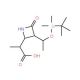 (3S,4S)-3-[(R)-1-(tert-Butyldimethylsilyloxy)ethyl]-4-[(R)-1-carboxyethyl]-2-azetidinone (CAS 90776-58-2) - chemical structur