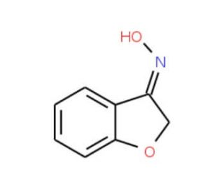 (3Z)-1-benzofuran-3(2H)-one oxime - chemical structure image