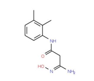 (3Z)-3-amino-N-(2,3-dimethylphenyl)-3-(hydroxyimino)propanamide - chemical structure image