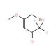 (3Z)-5-bromo-1,1,1-trifluoro-4-methoxypent-3-en-2-one - chemical structure image
