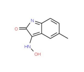 (3Z)-5-methyl-1H-indole-2,3-dione 3-oxime (CAS 13208-98-5) - chemical structure image