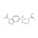 4-{[(1-Acetyl-2,3-dihydro-1H-indol-5-yl)sulfonyl]-amino}butanoic acid - chemical structure image