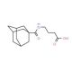 4-[(1-adamantylcarbonyl)amino]butanoic acid (CAS 35091-21-5) - chemical structure image