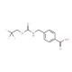 4-({[(2,2,2-Trifluoroethoxy)carbonyl]amino}methyl)benzenecarboxylic acid - chemical structure image