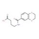 4-[(2,3-Dihydro-benzo[1,4]dioxine-6-carbonyl)-amino]-butyric acid - chemical structure image