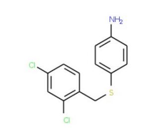 4-[(2,4-Dichlorobenzyl)sulfanyl]aniline - chemical structure image