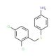 4-[(2,4-Dichlorobenzyl)sulfanyl]aniline - chemical structure image