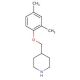 4-[(2,4-Dimethylphenoxy)methyl]piperidine - chemical structure image