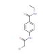 4-[(2-Bromoacetyl)amino]-N-ethylbenzamide - chemical structure image