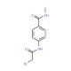 4-[(2-Bromoacetyl)amino]-N-methylbenzamide - chemical structure image