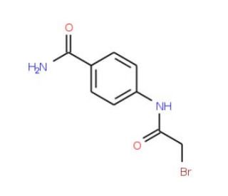 4-[(2-Bromoacetyl)amino]benzamide - chemical structure image