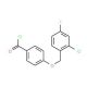 4-[(2-chloro-4-fluorobenzyl)oxy]benzoyl chloride - chemical structure image